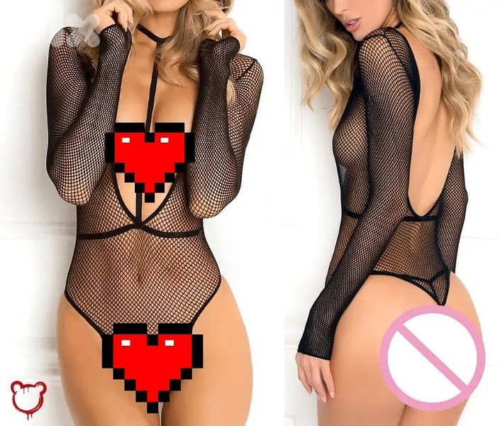 body suit fishnet S to xxL 0