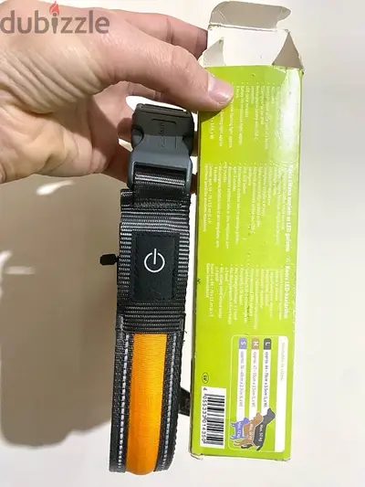New rechargeable Led light dog collar, ZOOFARI Made in Germany