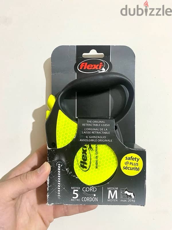 Original FLEXI retractable leash 5 meters Medium up to 20kg 0