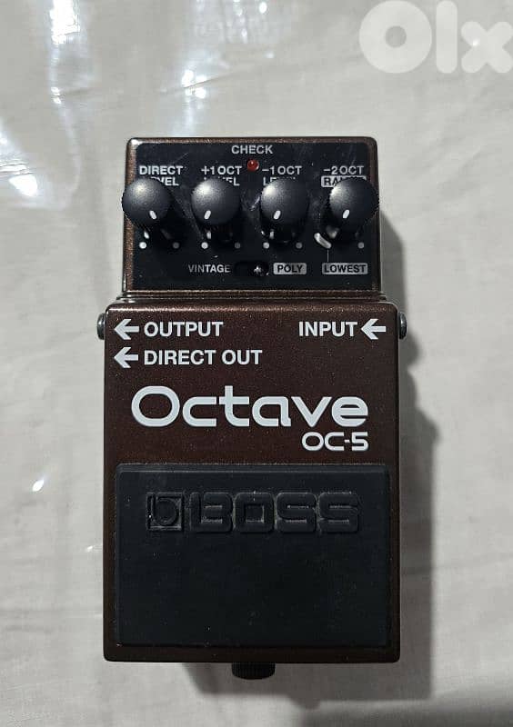 Boss Octave Pedal OC-5 0