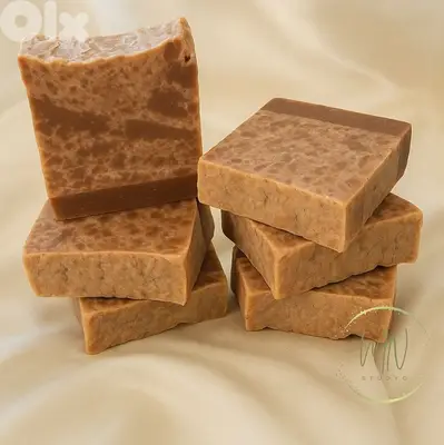 100g Moroccan Red Clay & Kaolin Clay Soap  - صابونة الطين المغربي