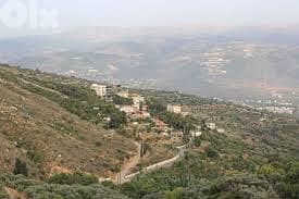 50$/SQ LAND FOR SALE IN BIKFAYA 15000SQ WITH sea VIEW