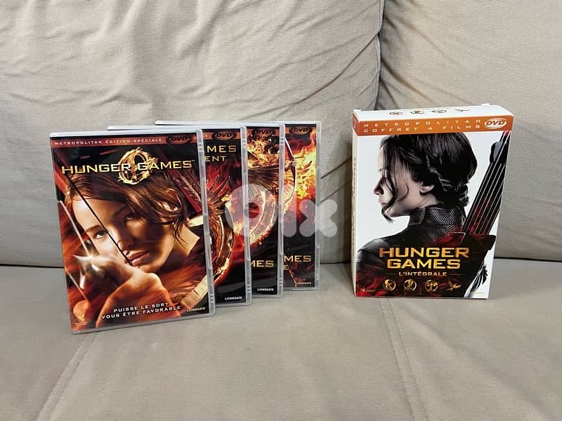 DVD, Hunger Games, the complete collection 0