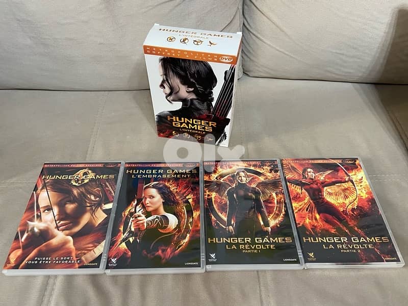 DVD, Hunger Games, the complete collection 1