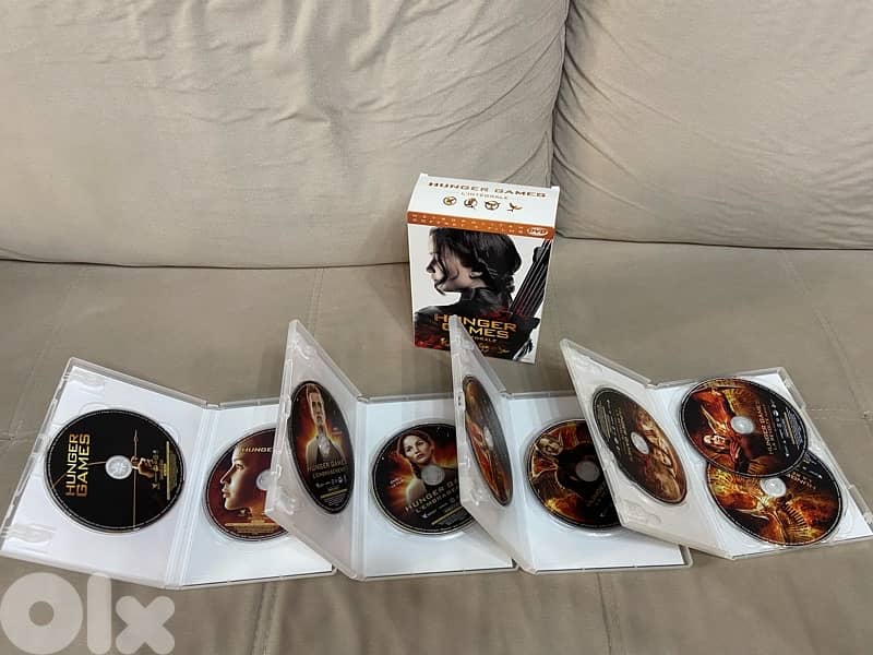 DVD, Hunger Games, the complete collection 2