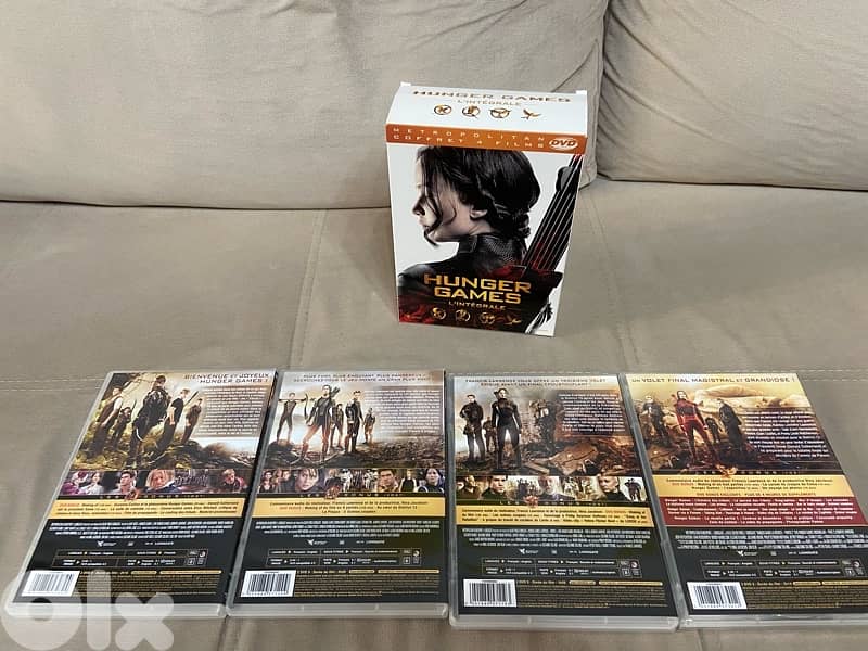 DVD, Hunger Games, the complete collection 3