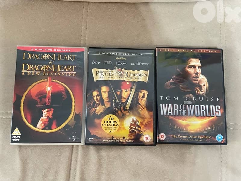 DVD’s movies 0