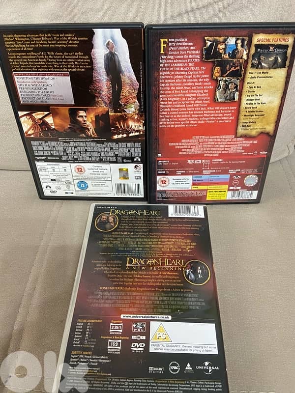 DVD’s movies 1