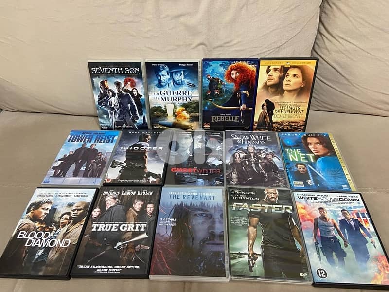 DVD’s movies 0