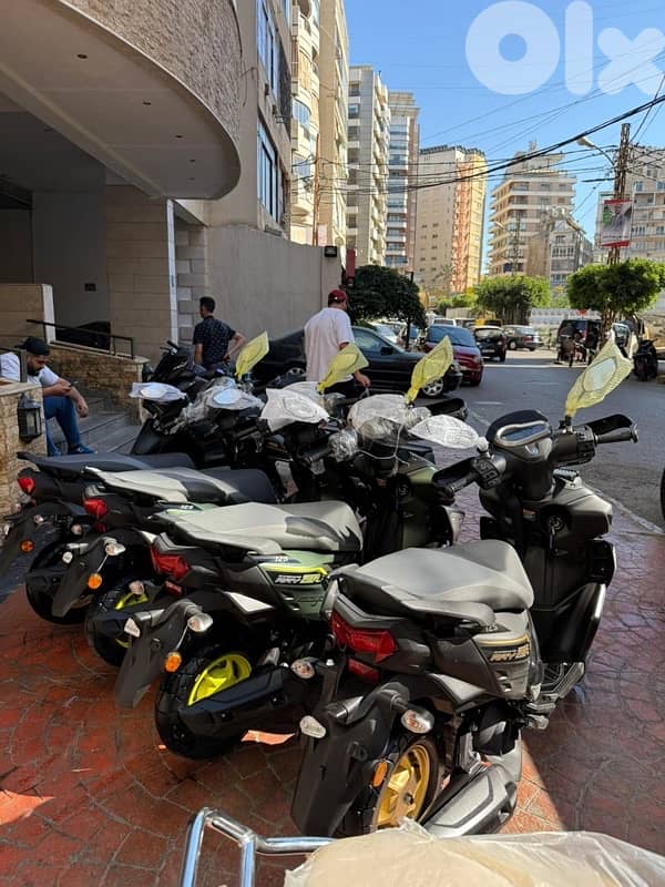 yamaha Ray ZR 125 cc street Rally 2025 2