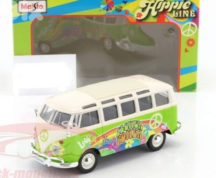 V. W T1 Samba Bus diecast car model 1;24 0