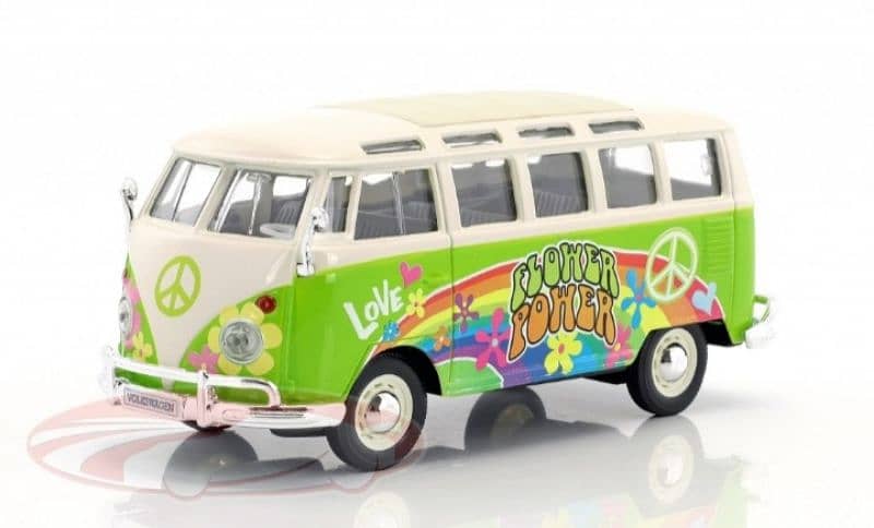 V. W T1 Samba Bus diecast car model 1;24 1