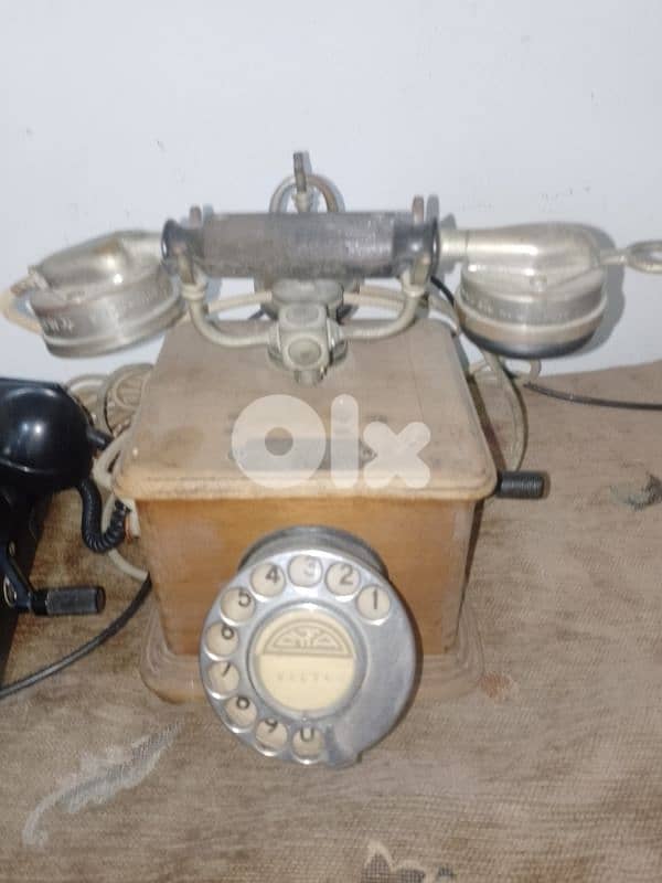 VINTAGE TELEPHONE FRANCE 100 YEAR 0