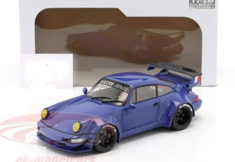 Porsche 911 (964) RWB diecast car model 1;18 0