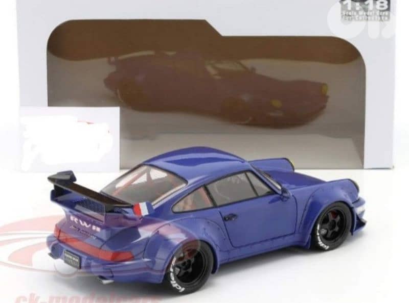 Porsche 911 (964) RWB diecast car model 1;18 4