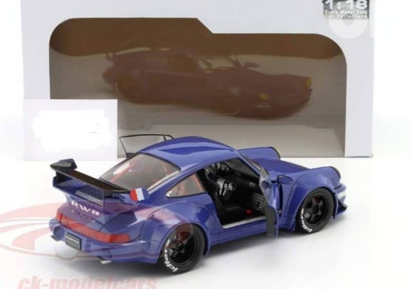 Porsche 911 (964) RWB diecast car model 1;18 6