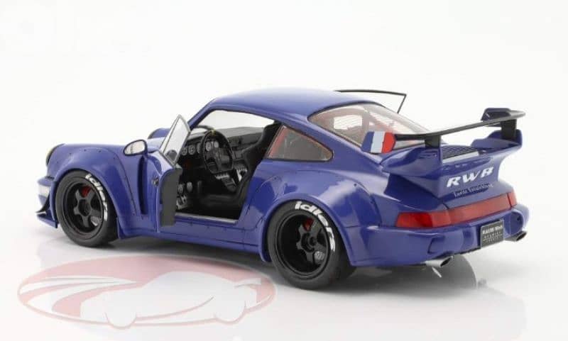 Porsche 911 (964) RWB diecast car model 1;18 8