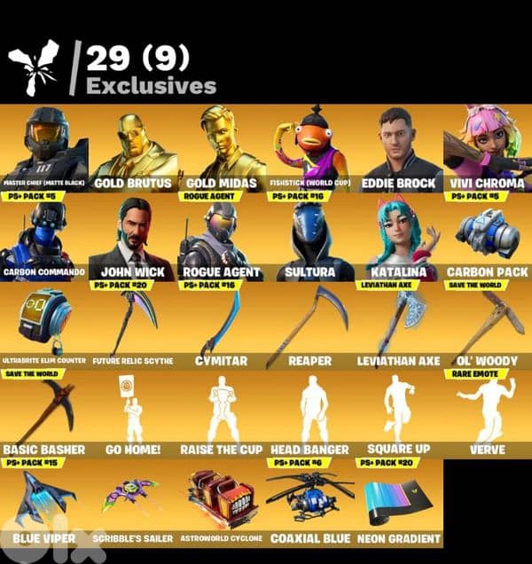 Fortnite account pc only 2