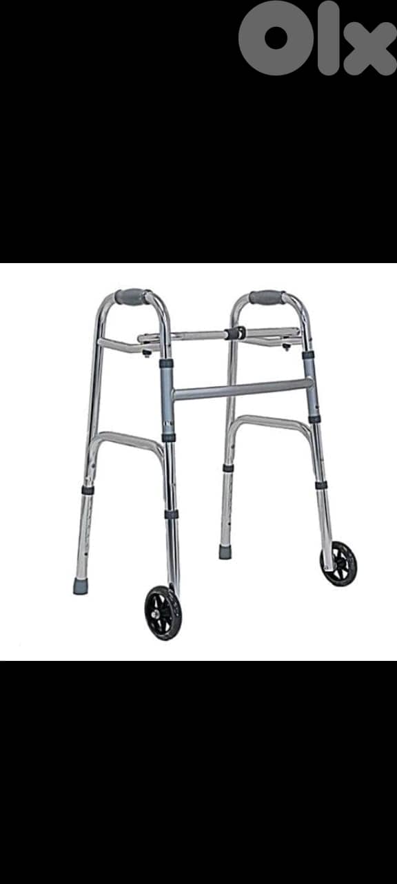 Medical walker with wheels 0