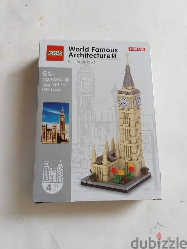 famous architecture building blocks 3