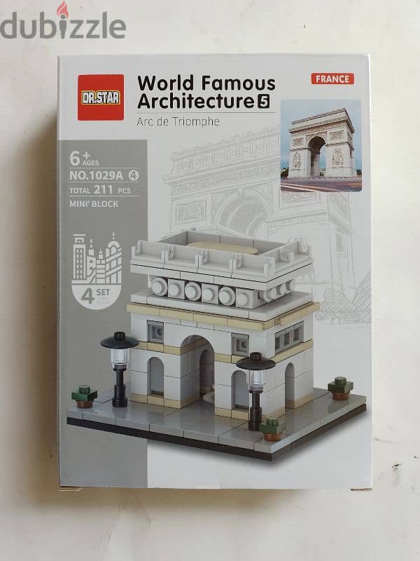 famous architecture building blocks 2
