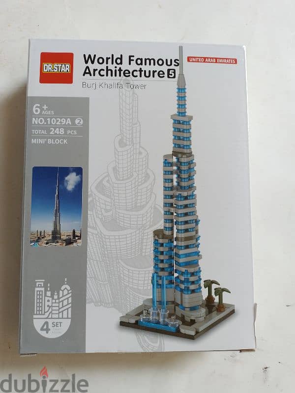 famous architecture building blocks 1