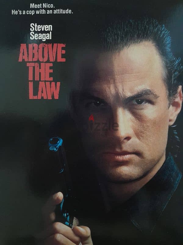 Steven Seagal "ABOVE THE LAW" VINYL 0