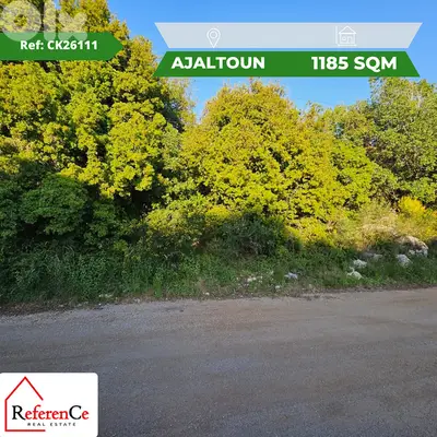 Land in Ajaltoun for sale طعة أرض مميزة في عجلتون