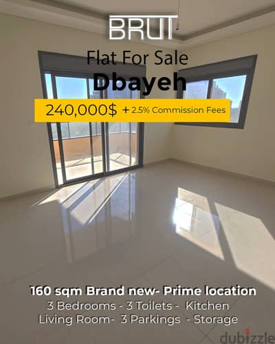 160 sqm Apartment for sale in Dbayeh Prime location