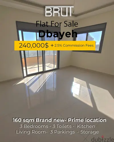 160 sqm Apartment for sale in Dbayeh Prime location