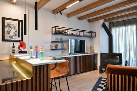 Luxurious chalet for sale in Redrock Faqra with garden