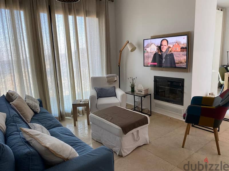 70 sqm Duplex Chalet for sale in Faqra KfardebiaN- furnished 11