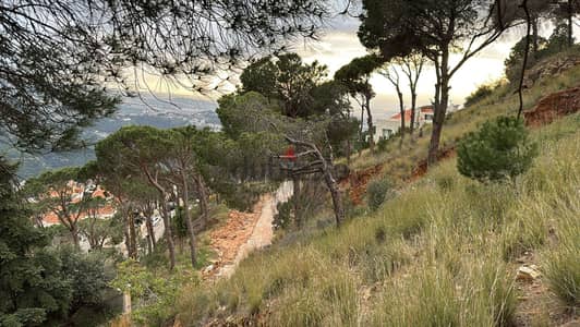 789m2 Land +Mountain/sea view 4 Sale in Bet Mery -أرض للبيع في بيت مري