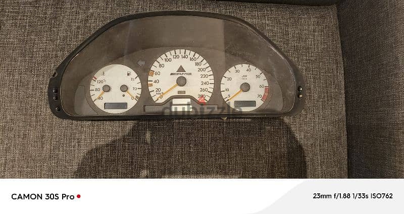c 36 amg speedometer 1