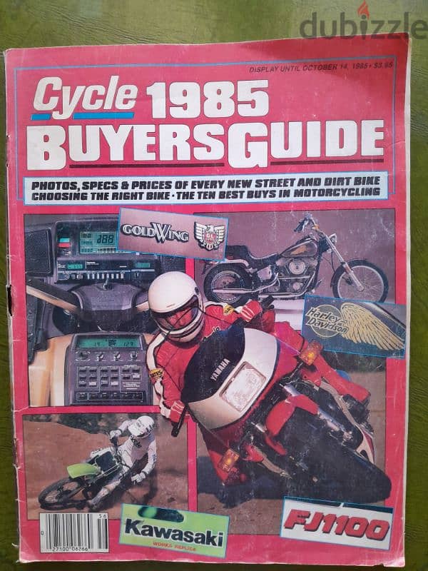 CYCLE MAGAZINE 1985 BUYERS GUIDE YAMAHA HONDA KAWASAKI Vintage 0
