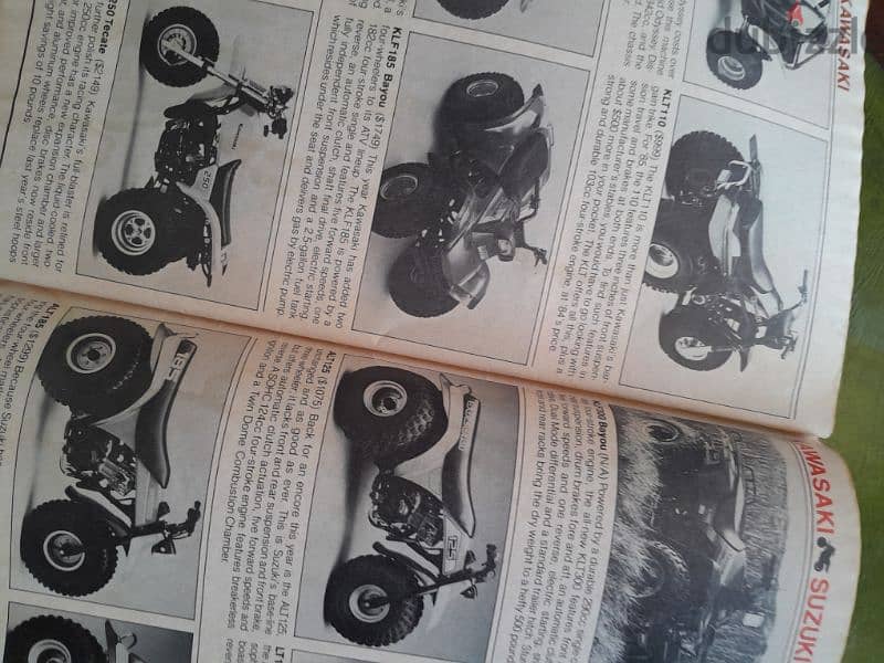 CYCLE MAGAZINE 1985 BUYERS GUIDE YAMAHA HONDA KAWASAKI Vintage 4