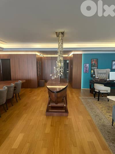 Apartment for sale in Ras Beirut/ Amazing Seaview/ Decorated/ Furnishe