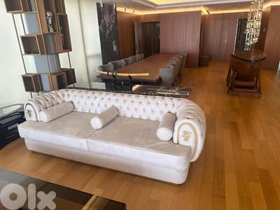 Apartment for sale in Ras Beirut/ Amazing Seaview/ Decorated/ Furnishe