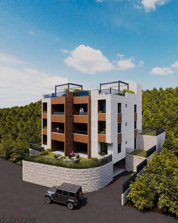 Apartment for sale in Mechmech 1000$/month شقق للبيع بالتقسيط 0