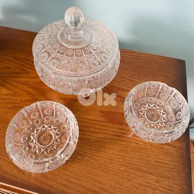 Set bonboniere et cendriers