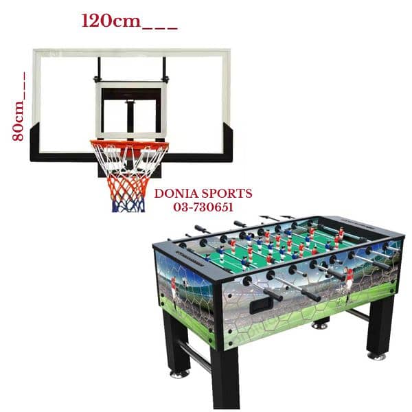 only 350$ for (2items) basketball hoop mounted + babyfoot 0