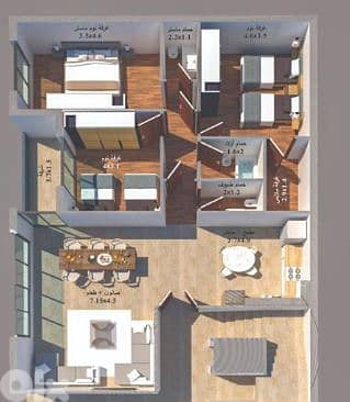 RWB149SN - Apartment for sale in Ras Maska - Koura