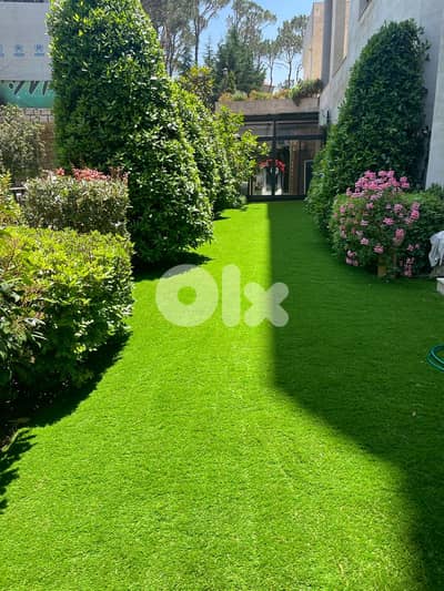 Apartment for sale in Baabdat/ Terrace/ Garden/ Barbecue