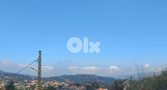 Land for sale in Zaarour Mrouj , on the main road للبيع ارض زعرور