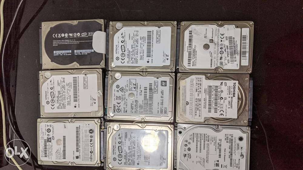 Hard drive for laptop available 0