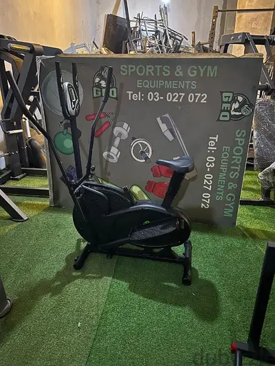 Eliptical and Bicycle Machine GEO sport معدات رياضية متنوعة