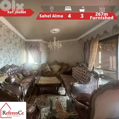 Furnished Apartment Sahel Alma for sale شقة مفروشة للبيع في ساحل علما