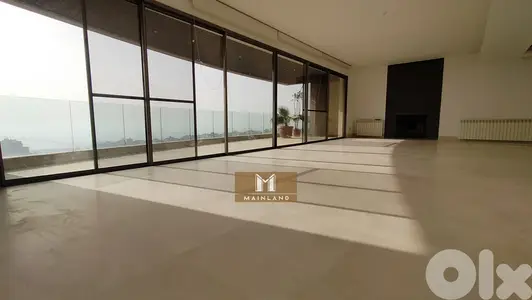 Spacious Rabieh apartment for Rent with panoramic seaviews