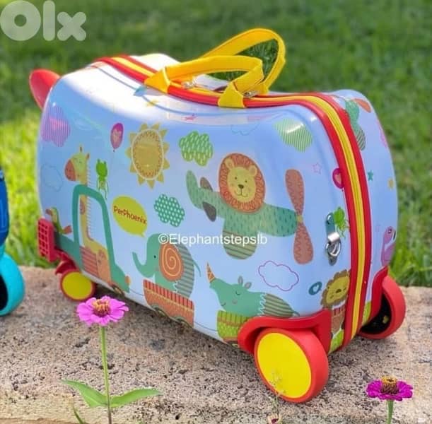 Kids Ride On Suitcase Children Travel - Like New 0