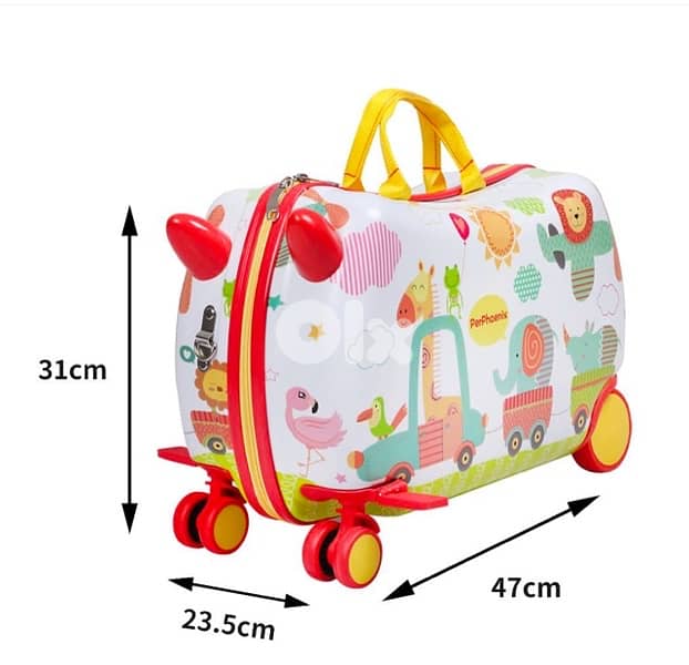 Kids Ride On Suitcase Children Travel - Like New 1
